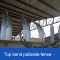 Hot DIP Galvanized Steel Palisade Fence / Powder Coated Palisade Fence